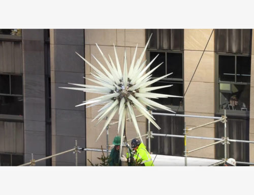 Borg Design Helps Lift Spirits With Rockefeller Christmas Tree Star